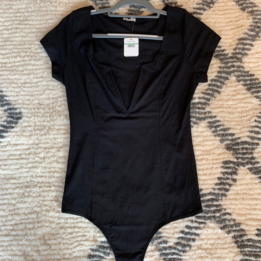Free people (Intimately), short sleeve body suit